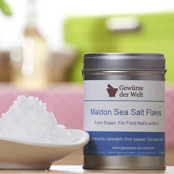 Maldon Sea Salt Flakes Salze Gewürze der Welt