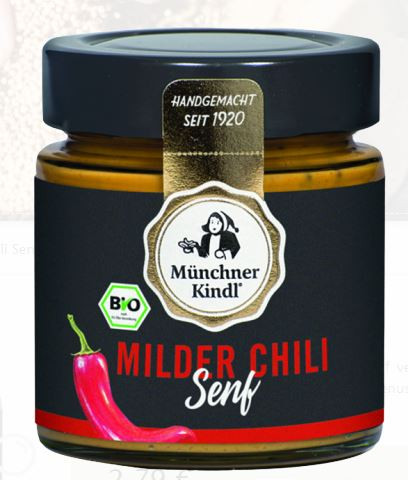 Münchner Kindl Bio Chili Senf