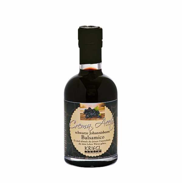 Crema Balsamico Schwarze Johannisbeere