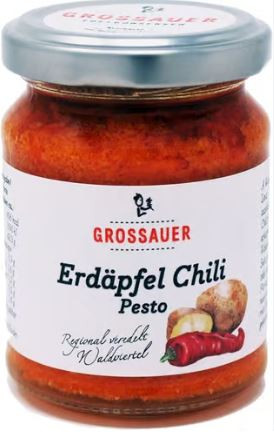Bio Erdäpfel Chili Pesto