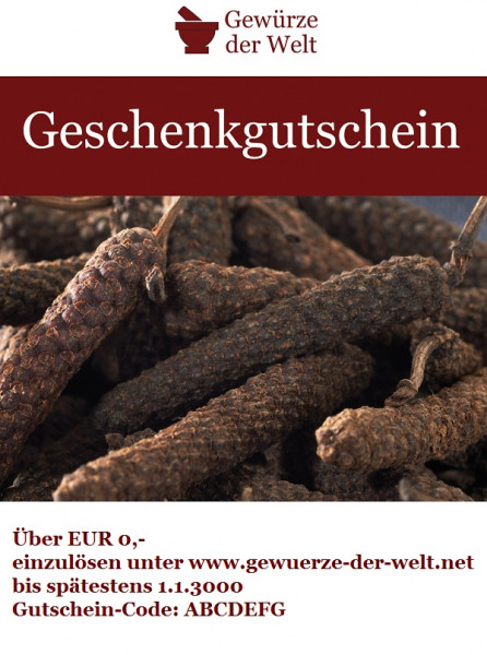 Geschenkgutschein € 40,-