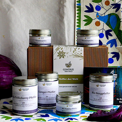 Geschenkset Pfeffer der Welt Geschenkset Pfeffer der Welt