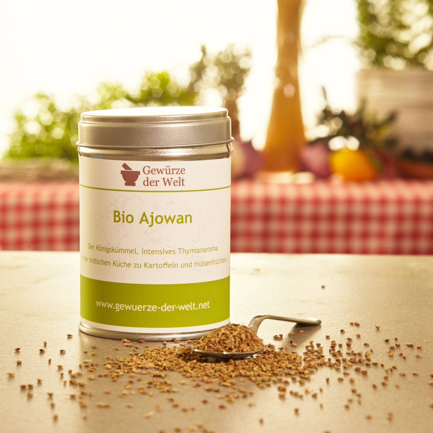 Bio Ajowan INDIEN Gewürze der Welt