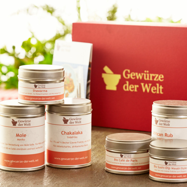 Geschenkset 'Dips & Rubs'