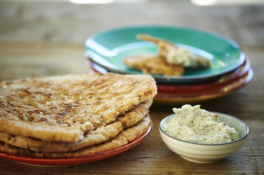 Pita Brot mit Zaatar | Gewürze der Welt