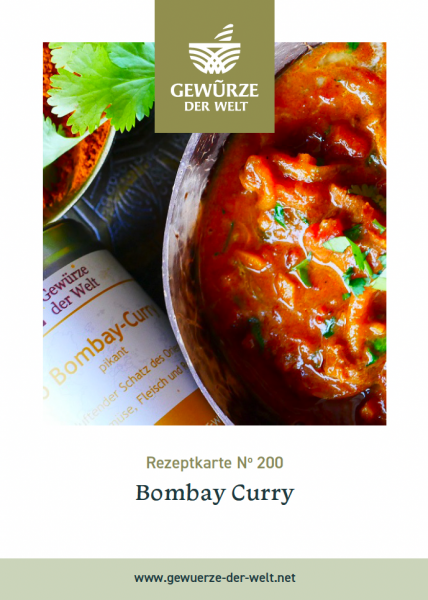 Rezeptkarte N°200 Bombay Curry
