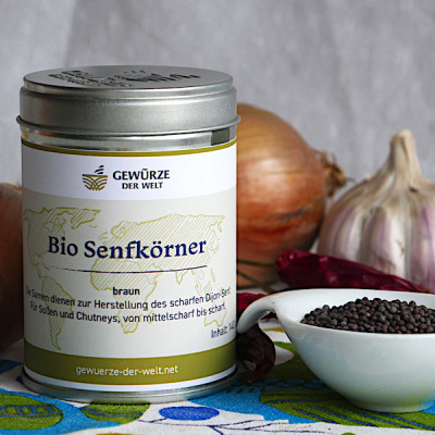 Bio Senfkörner braun Bio Senfkörner braun
