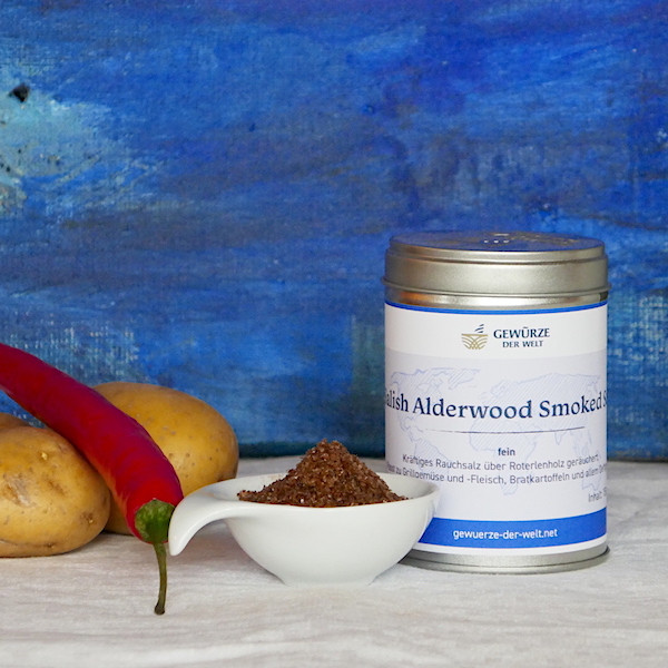 Salish Alderwood Smoked Sea Salt fine