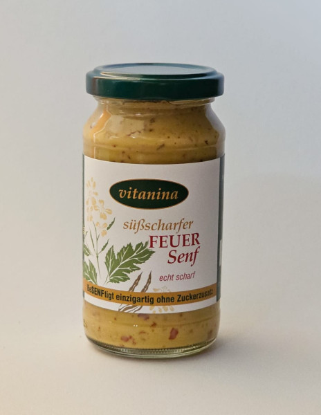 Süßscharfer Feuer-Senf