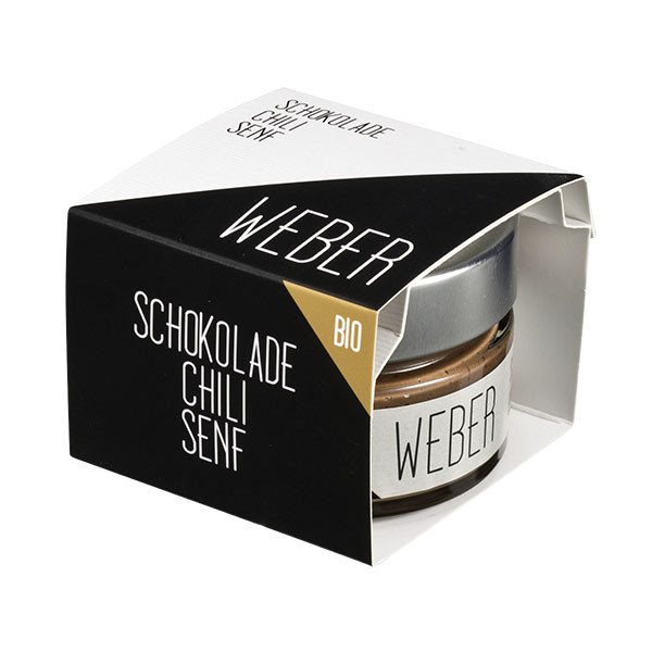 Weber's Bio Schokolade Chili Senf