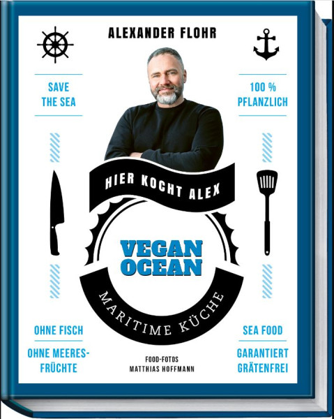 Buch Vegan Ocean - Maritime Küche - garantiert grätenfrei