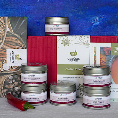 Geschenkset Die Chili-Hölle Geschenkset Die Chili-Hölle