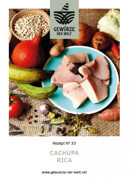 Rezeptkarte N°33 Cachupa Rica