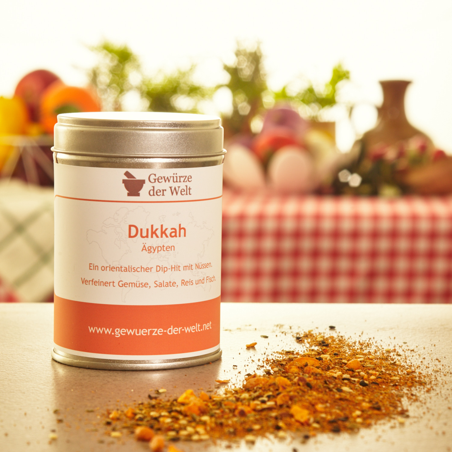 Dukkah | orientalische Gewürze | Gewürze der Welt