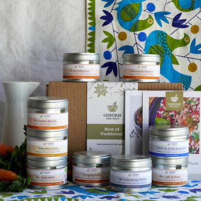 Geschenkset Best of Gewürze der Welt Probierset Geschenkset Best of Gewürze der Welt Probierset