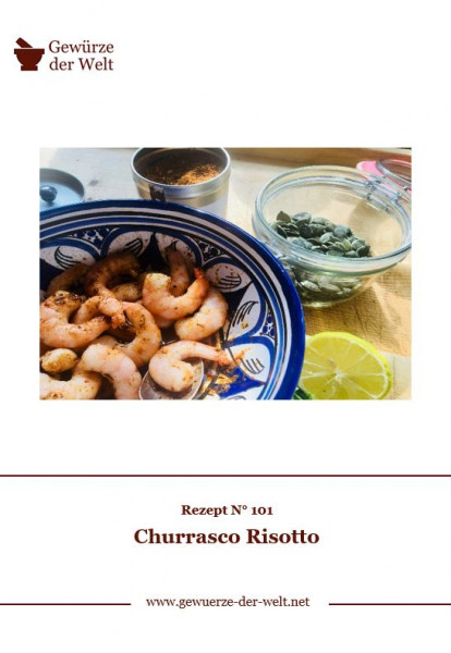 Rezeptkarte N°101 Churrasco Risotto