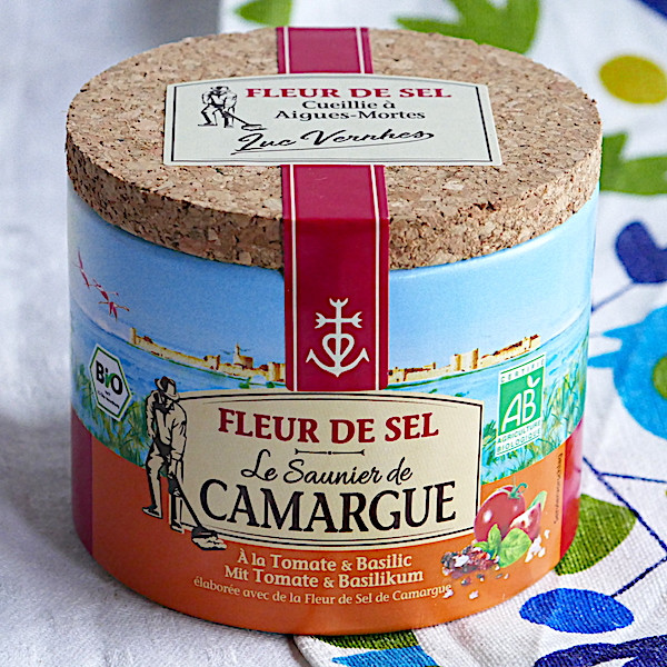 Fleur de Sel de Camargue Bio Tomate & Baslikum "Le Saunier"