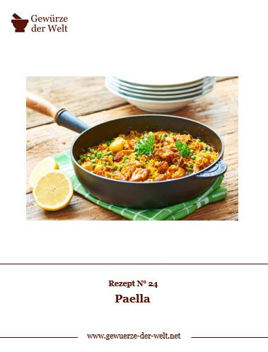 Rezeptkarte N°24 Paella