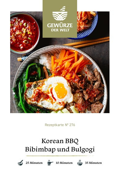 Rezeptkarte N°278 Koreanisches Kimchi