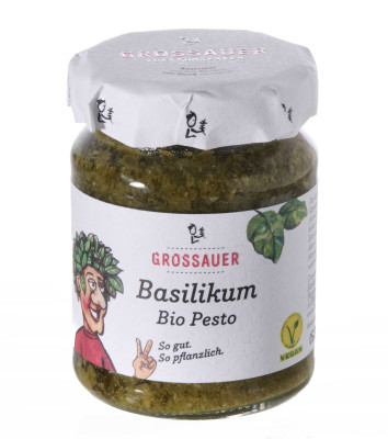 Bio Basilikum Pesto Vegan Bio Basilikum Pesto Vegan