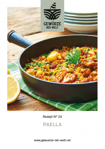 Rezeptkarte N°24 Paella