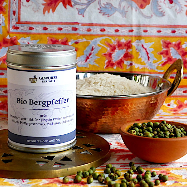 Bio Bergpfeffer grün