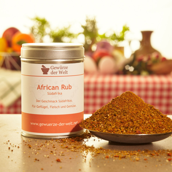 African Rub Afrikanische Gewürze Gewürze Der Welt
