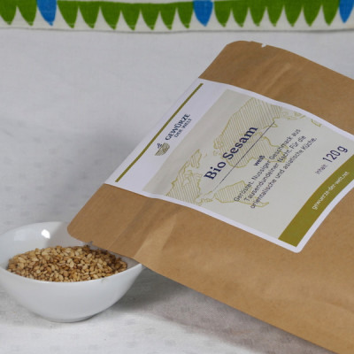 2,5kg Weißer Sesam Geschält – Top-Qualität, Vielseitig Für Küche & Backen