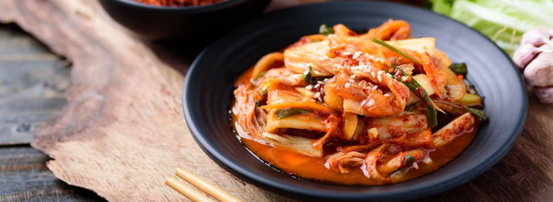 Koreanisches Kimchi mit Bio Gochujang