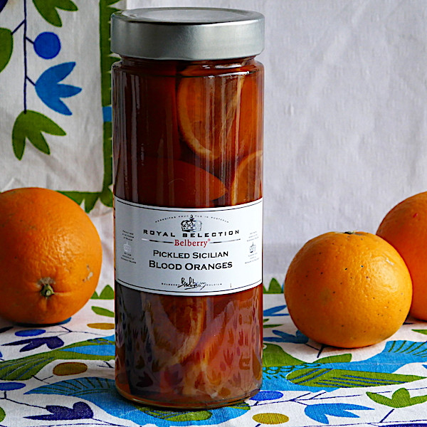Pickled Blood Oranges