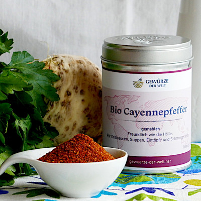 Bio Cayennepfeffer gemahlen Bio Cayennepfeffer gemahlen
