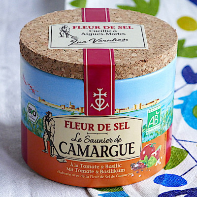 Fleur de Sel de Camargue Bio Tomate & Baslikum "Le Saunier" Fleur de Sel de Camargue Bio Tomate & Baslikum "Le Saunier"