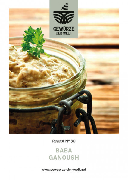Rezeptkarte N°30 Baba Ganoush