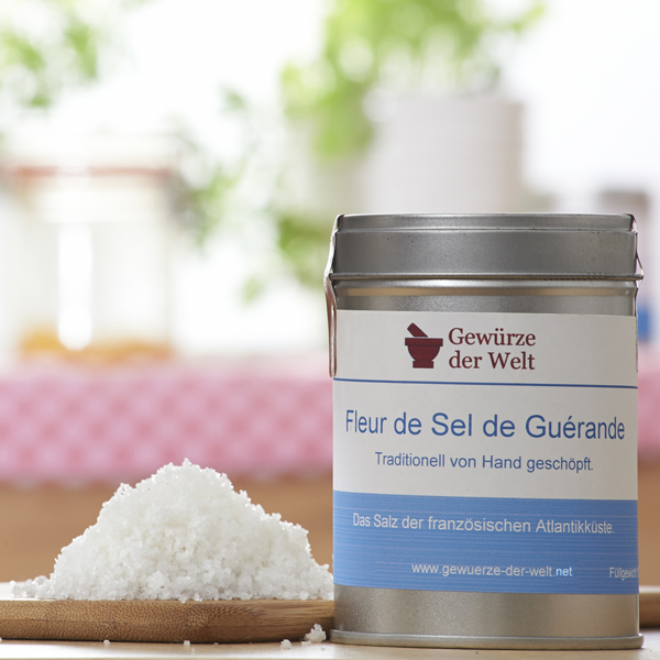 Fleur de Sel de Guérande Salze Gewürze der Welt