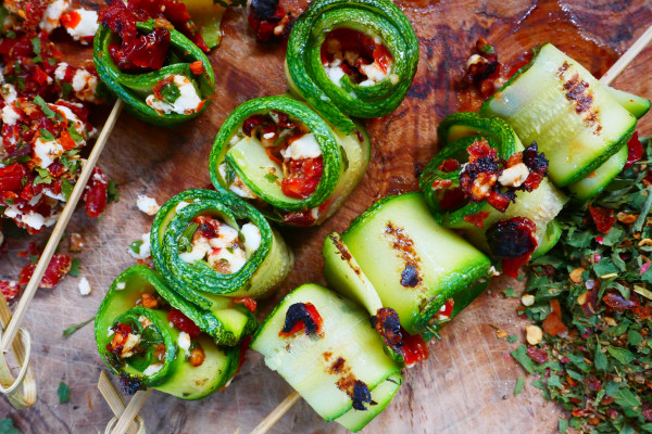 Zucchini-Rollchen-a-la-Schaschlik