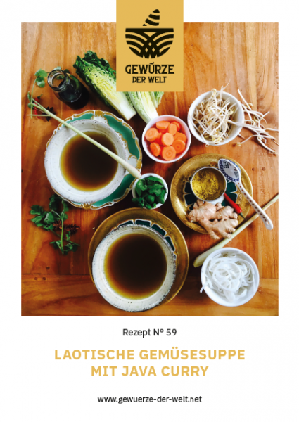 Rezeptkarte N°59 Laotische Gemüsesuppe