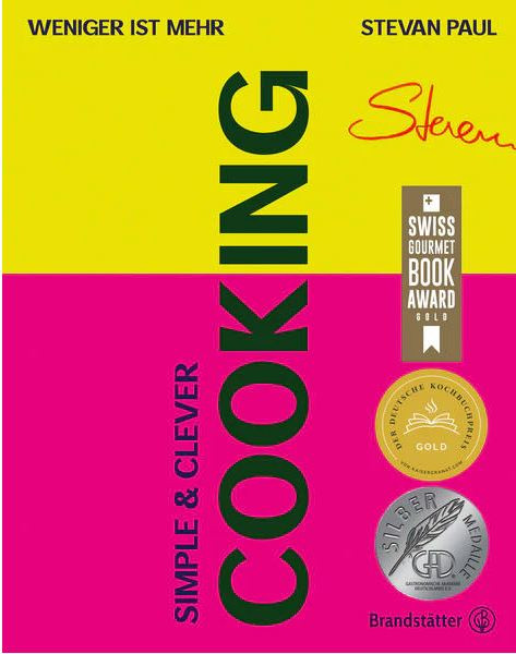Genussbundle Buch des Monats April - Simple & Clever Cooking by Stevan Paul + Maldon Sea Salt 125 g