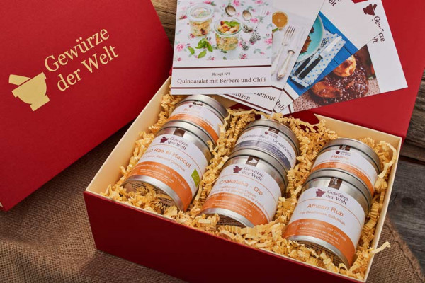 Geschenkset Afrika Kontinent