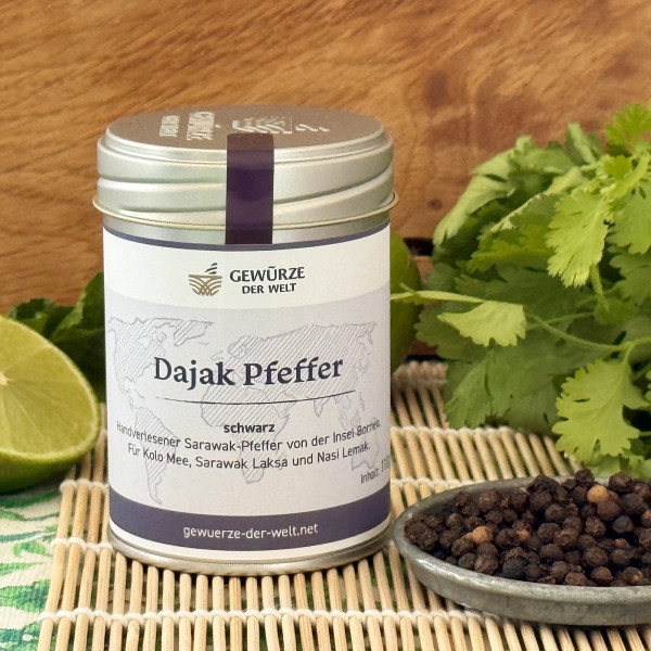 Dajak Pfeffer schwarz