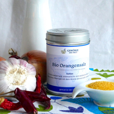 Bio Sizilianisches Orangensalz Bio Sizilianisches Orangensalz