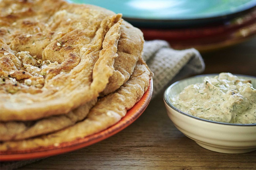 Pita Brot mit Zaatar | Gewürze der Welt