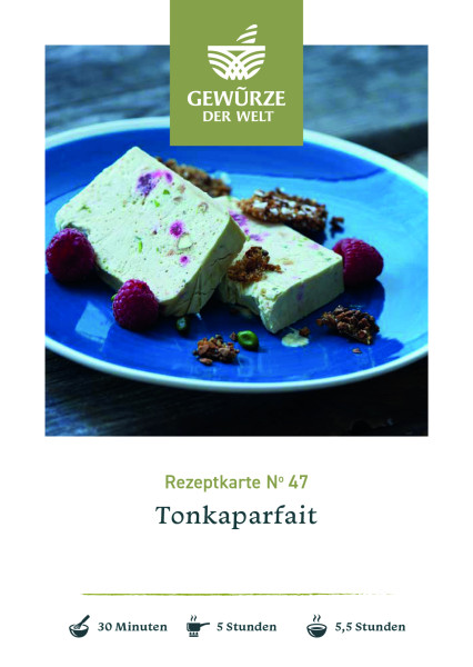 Rezeptkarte N°47 Tonkaparfait