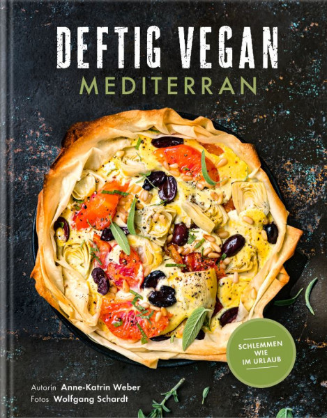 Buch Deftig vegan - Mediterran