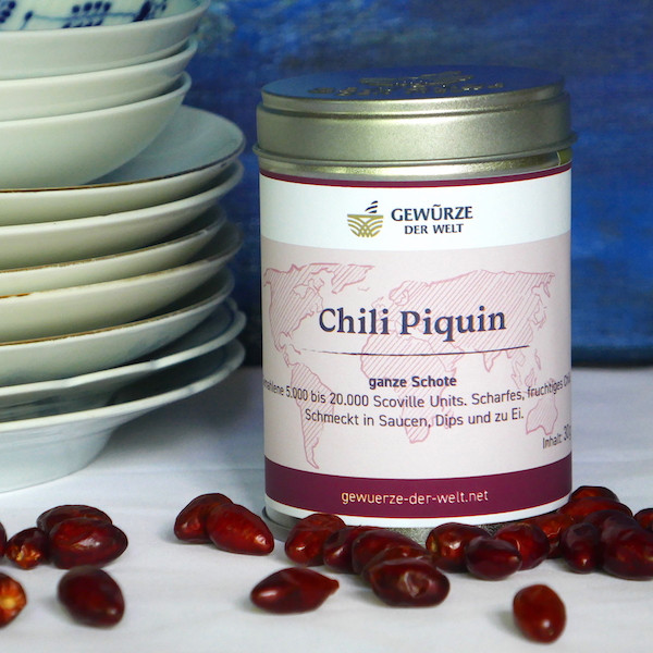 Chili Piquin ganze Schote