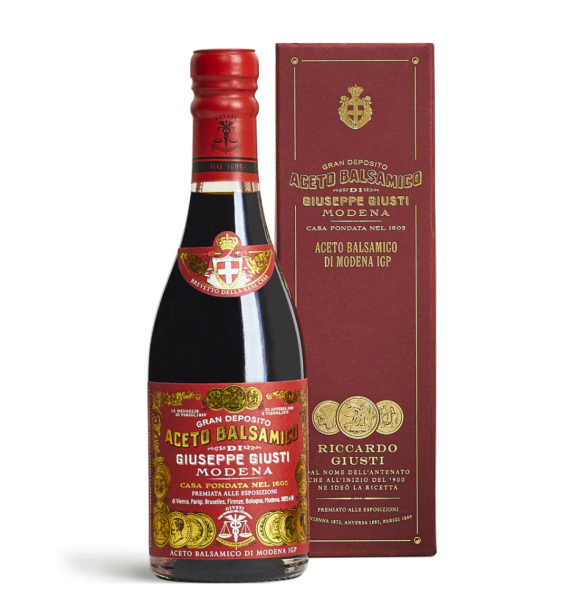 Giusti Aceto Balsamico di Modena IGP 3 Goldmedaillen, 250 ml