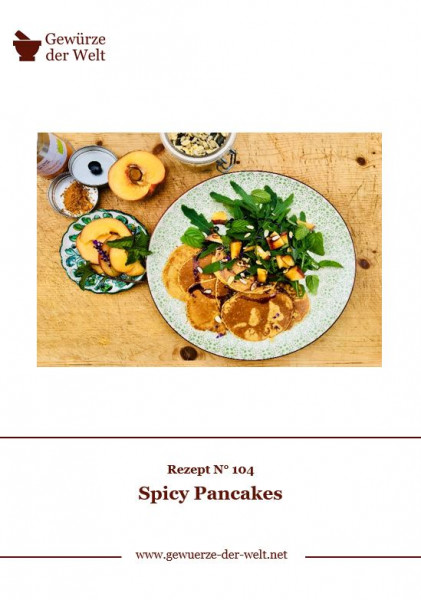 Rezeptkarte N°104 Spicy Pancakes