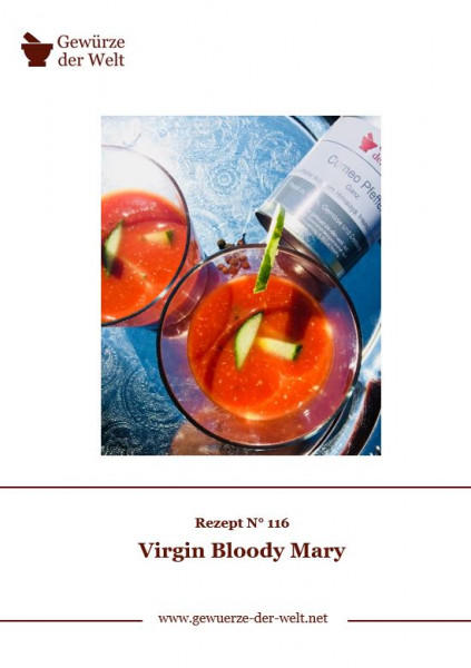Rezeptkarte N°116 Virgin Bloody Mary
