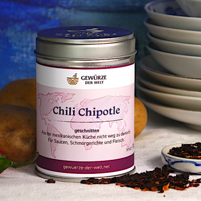 Chili Chipotle geschnitten Chili Chipotle geschnitten