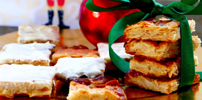 Florentiner mit Tonka und weißer Schokolade