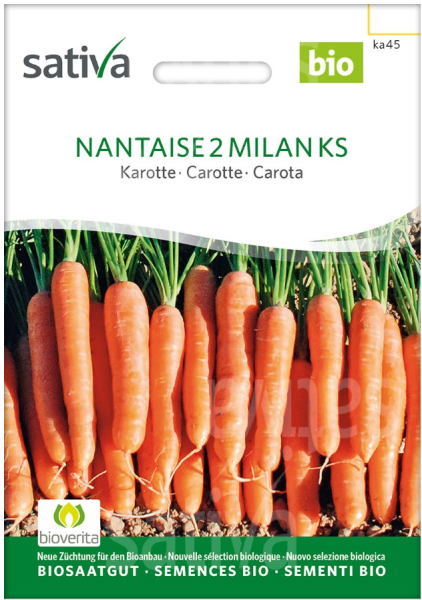 Bio Saatgut - Nantaise Karotte